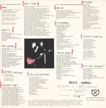 LP Mecca Normal: Calico Kills The Cat
