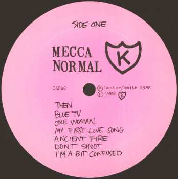 LP Mecca Normal: Calico Kills The Cat