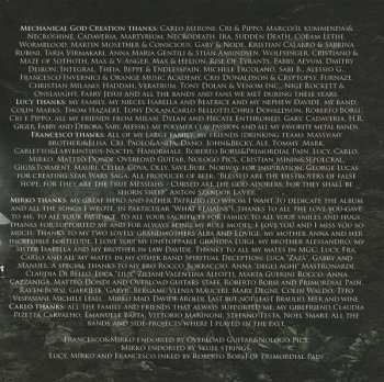 CD Mechanical God Creation: The New Chapter