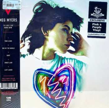 LP Meg Myers: Thank U 4 Taking Me 2 The Disco / I'd Like 2 Go Home Now CLR