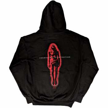 Merce Megadeth: Megadeth Unisex Pullover Hoodie: Countdown To Extinction (back Print) (small) S