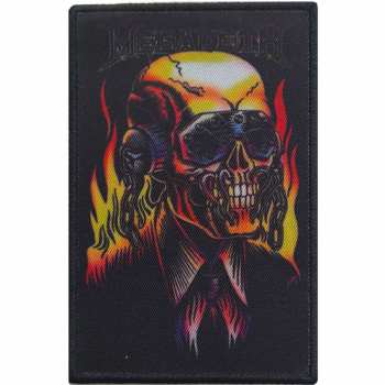 Merch Megadeth: Applicazione Flaming Vic