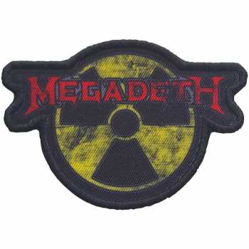 Merch Megadeth: Applicazione Hazard Logo Megadeth