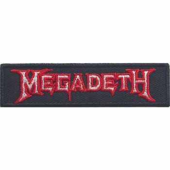 Merce Megadeth: Nášivka Logo Megadeth Outline