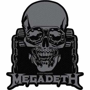 Merce Megadeth: Nášivka Vic Rattlehead Cut Out
