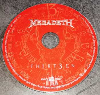 CD Megadeth: Th1rt3en DIGI