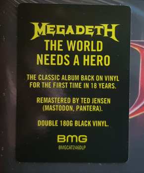 2LP Megadeth: The World Needs A Hero