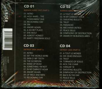 4CD Megadeth: Total Destruction