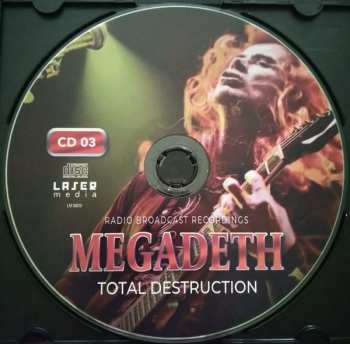4CD Megadeth: Total Destruction