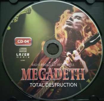 4CD Megadeth: Total Destruction