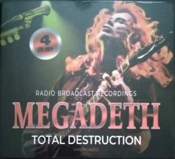 4CD Megadeth: Total Destruction