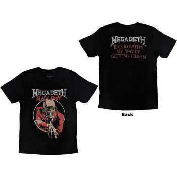 Merce Megadeth: Megadeth Unisex T-shirt: Black Friday (back Print) (small) S
