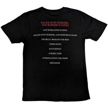 Merce Megadeth: Megadeth Unisex T-shirt: Killing Biz (back Print) (small) S