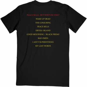 Merce Megadeth: Tričko Peace Sells… Track List  S
