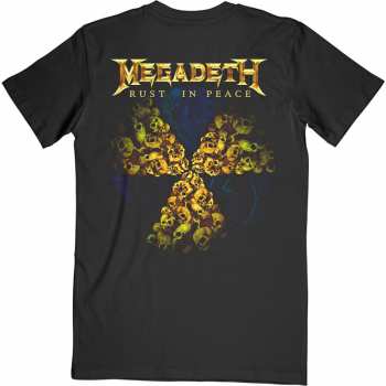 Merce Megadeth: Tričko Rust In Peace 30th Anniversary  S