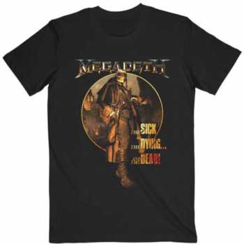 Merch Megadeth: Maglietta The Sick, The Dying … And The Dead Circle Album Art
