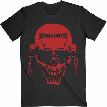 Merch Megadeth: Maglietta Vic Hi-contrast Red 