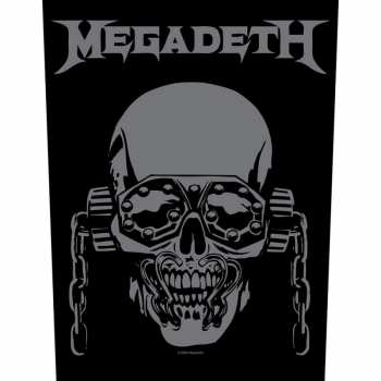 Merch Megadeth: Applicazione sulla schiena Vic Rattlehead