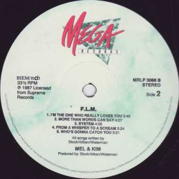 LP Mel & Kim: F.L.M.