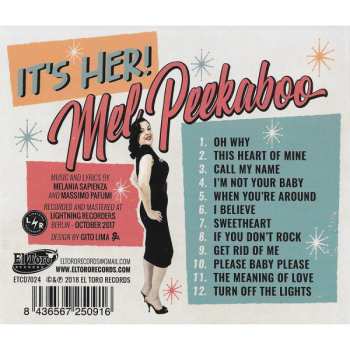 CD Mel Peekaboo: It’s Her!