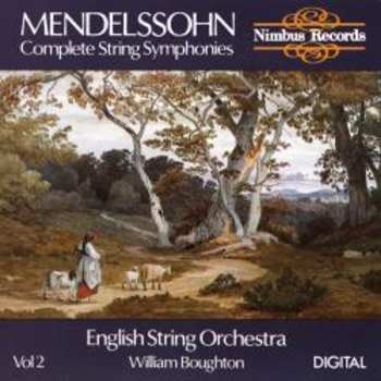 Album Mendelssohn / English String Orch / Boughton: Symphonies 7,8 & 10