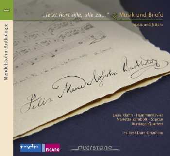 2CD Mendelssohn / Klahn / Zumbuhlt / Grunbein: V1: Anthology