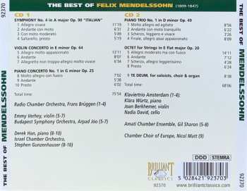 2CD Felix Mendelssohn-Bartholdy: The Best Of Mendelssohn