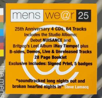 4CD/Set di cofanetti Menswear: The Menswe@r Collection LTD