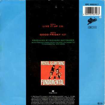 SP Mental As Anything: Live It Up