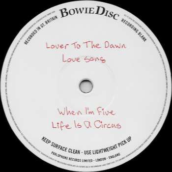 LP/Set di cofanetti David Bowie: Mercury Demos