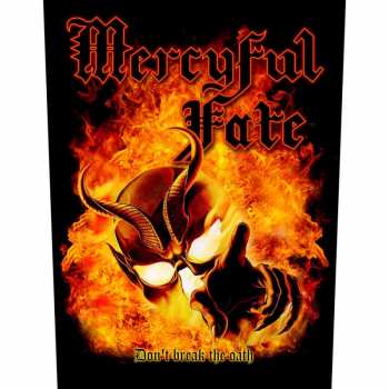 Merch Mercyful Fate: Applicazione sulla schiena Don't Break The Oath