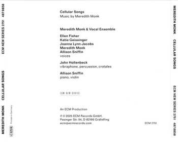 CD Meredith Monk: Cellular Songs
