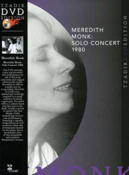 DVD Meredith Monk: Solo Concert 1980