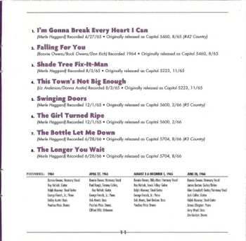 CD Merle Haggard: The Complete '60s Capitol Singles