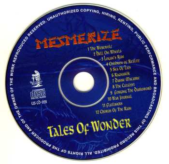 CD Mesmerize: Tales Of Wonder DIGI