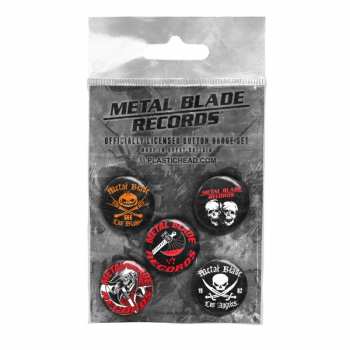 Merch Metal Blade Records: Set Spillette Button Badge Set