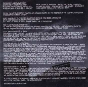 CD Metal Church: From The Vault