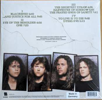2LP Metallica: … And Justice For All CLR | LTD