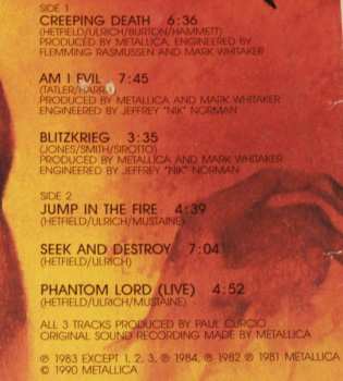 LP Metallica: Creeping Death / Jump In The Fire