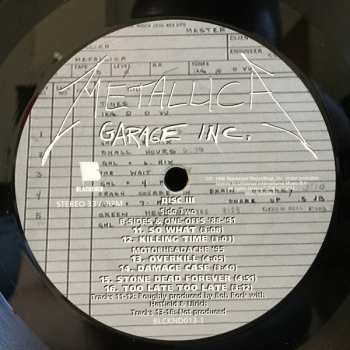3LP Metallica: Garage Inc. LTD