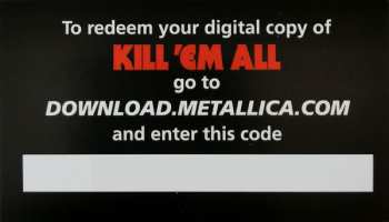 4LP/5CD/DVD/Set di cofanetti Metallica: Kill 'Em All DLX | NUM | PIC | LTD