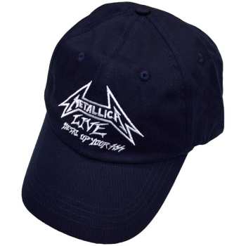 Merch Metallica: Berretto con visiera Live