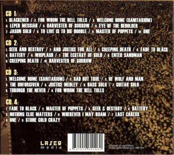 4CD Metallica: Live On Air - The Early Years (Legendary Radio Broadcasts)