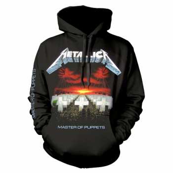 Merce Metallica: Mikina S Kapucí Master Of Puppets Tracks S