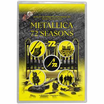 Merch Metallica: Set Spillette 72 Seasons