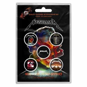 Merch Metallica: Set Spillette Hardwired To Self-destruct 