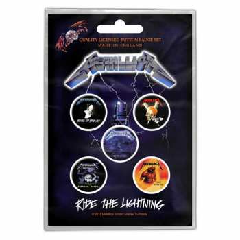 Merch Metallica: Set Spillette Ride The Lightning 