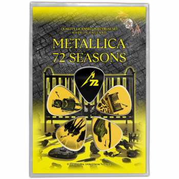 Merch Metallica: Set di plettri 72 Seasons