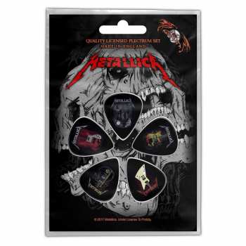Merch Metallica: Set di plettri Guitars