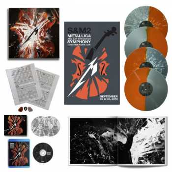 4LP/2CD/Set di cofanetti/Blu-ray Metallica: S&M2 DLX | LTD | CLR